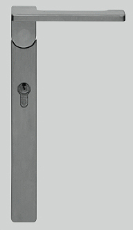 Door handle Bend 05 TLS-92 V2A by Tecnoline