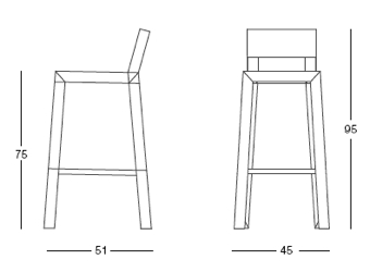 Bar stool YU.YU