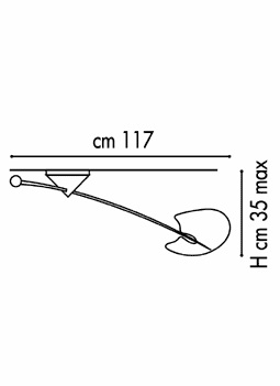 Ceiling lamp Crypto PL