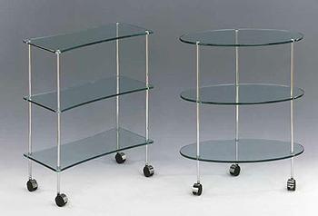 Glass table / trolley T 15