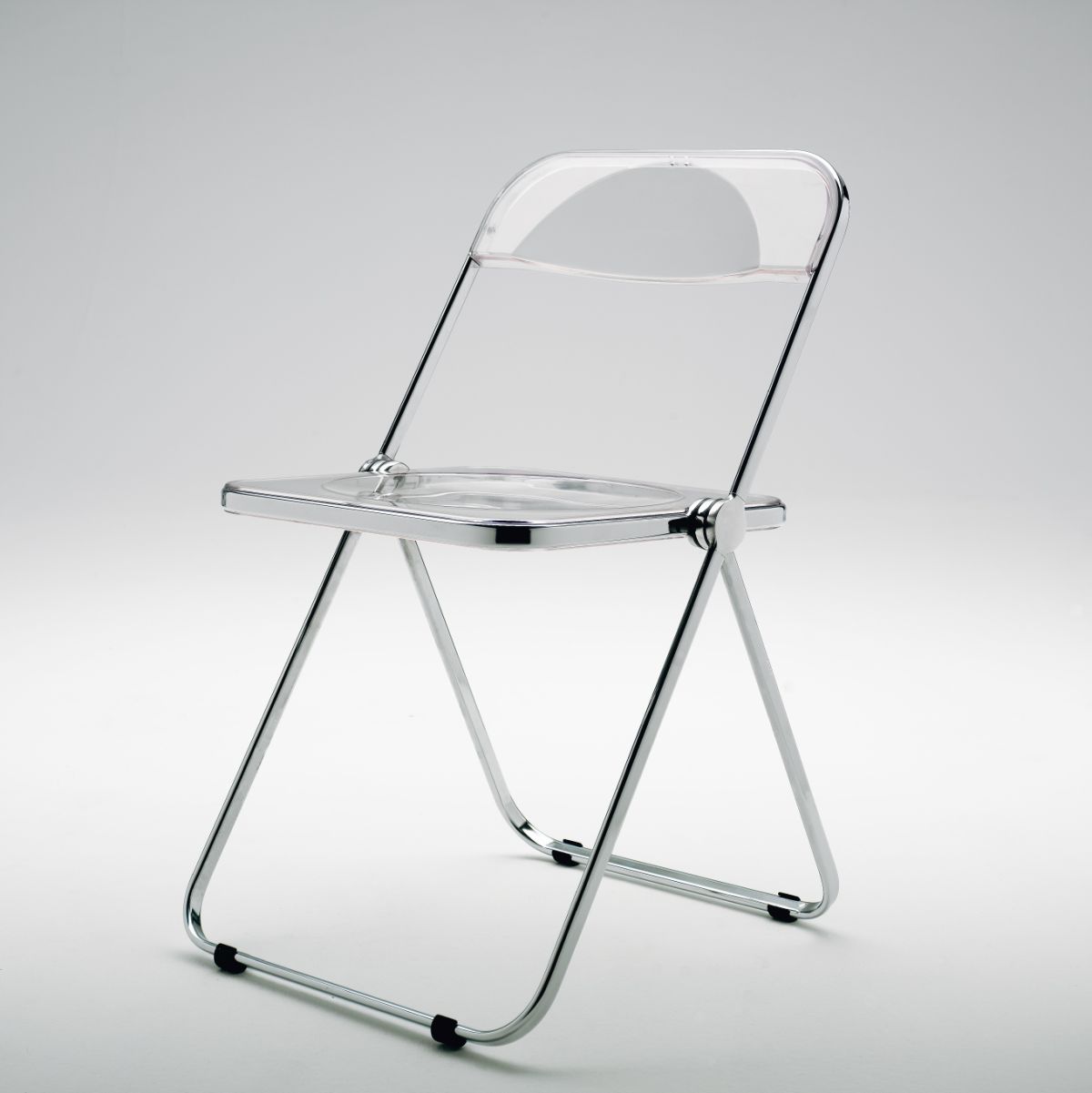 Castelli Folding chair PLIA, chromed