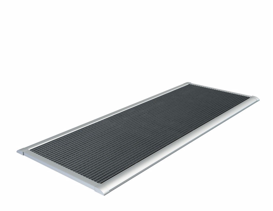 Door mat / outdoor mat RIZZ silver