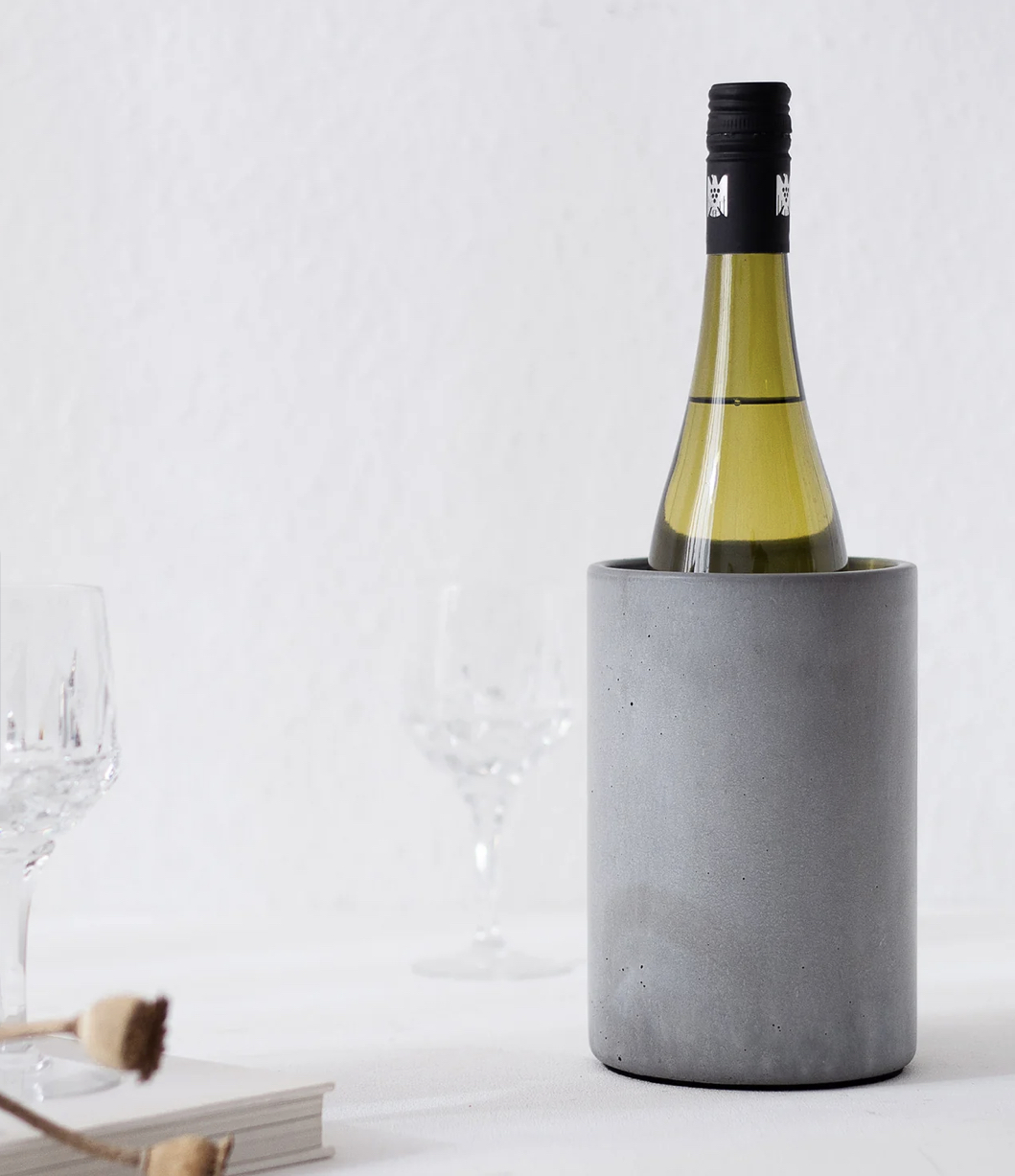 Beton Flaschenkühler SOLID von Korn Produkte Beton Flaschenkühler SOLID von Korn Produkte