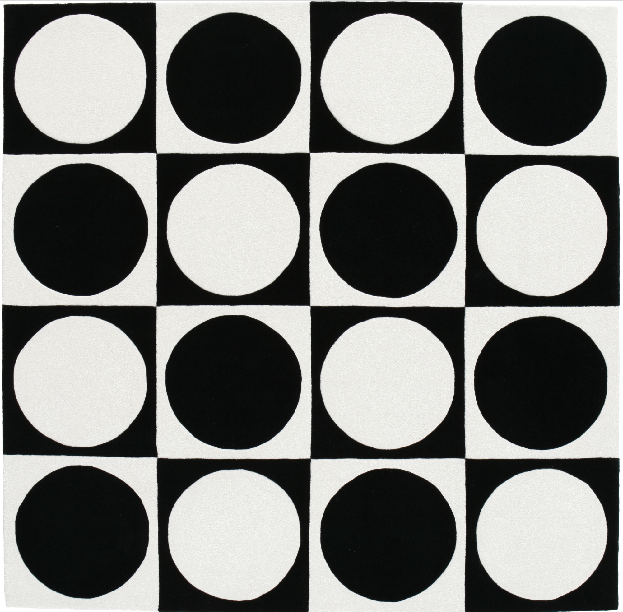 Verner Panton - Teppich VP6 BW von Designer Carpets Verner Panton - Teppich VP6 BW von Designer Carpets