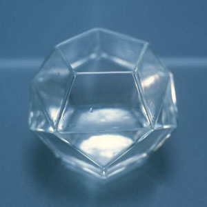 Glass Dodecahedron