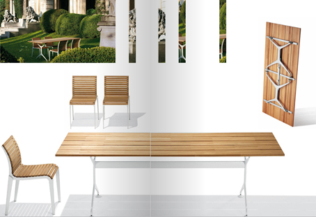Teak chair