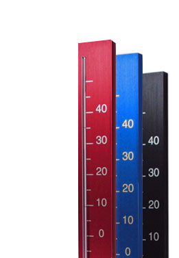 Exterior thermometer th9bsr